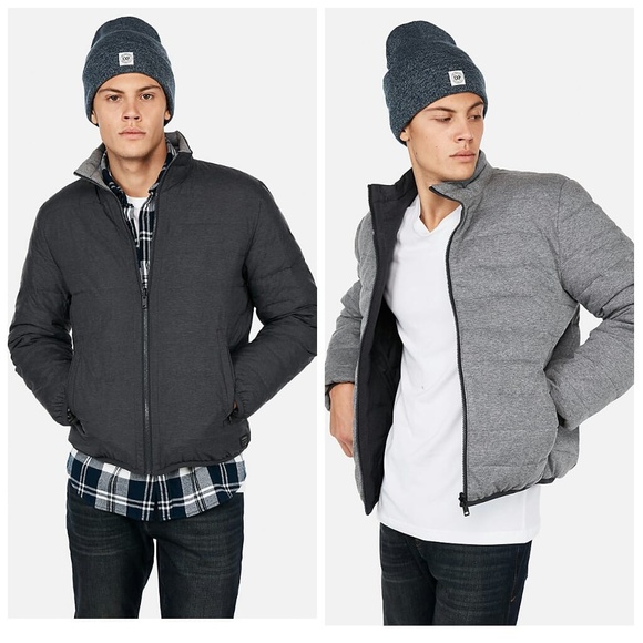 Express Other - NWT Express Men´s Reversible Puffer Jacket Sz M